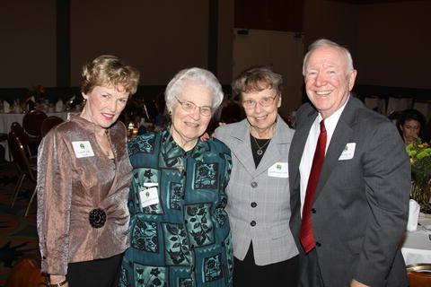 Dr. Murry poses with guests at the 2009 SHINE fundraising event.